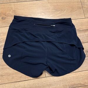 lululemon athletica Women's Navy Athletic Shorts